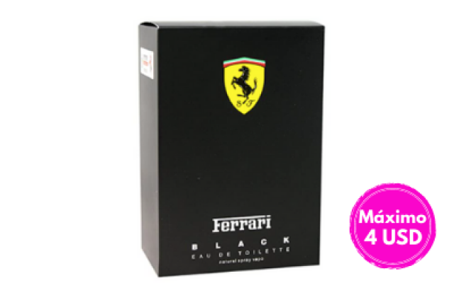 Perfume Ferrari Black  124 ml
